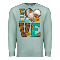 Seafoam western volleyball love Premium Sweatshirt - HRA Design Shop