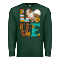 Sports Green western volleyball love Premium Sweatshirt - HRA Design Shop