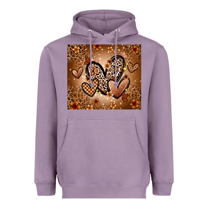 Melanin Hearts Heavyweight Hoodie by Zillion Design Studio | Teevron