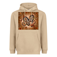 Mushroom melanin hearts Heavyweight Hoodie - Zillion Design Studio