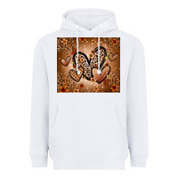 White melanin hearts Heavyweight Hoodie - Zillion Design Studio