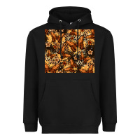 Black melanin butterfly Heavyweight Hoodie - Zillion Design Studio