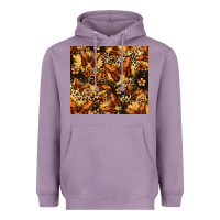 Lavender melanin butterfly Heavyweight Hoodie - Zillion Design Studio