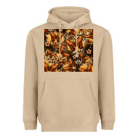 Mushroom melanin butterfly Heavyweight Hoodie - Zillion Design Studio