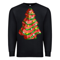 Black red christmas cake fa element Premium Sweatshirt - FaDigitalArtStudio