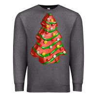 Charcoal Heather red christmas cake fa element Premium Sweatshirt - FaDigitalArtStudio