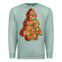 Seafoam red christmas cake fa element Premium Sweatshirt - FaDigitalArtStudio
