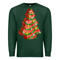 Sports Green red christmas cake fa element Premium Sweatshirt - FaDigitalArtStudio