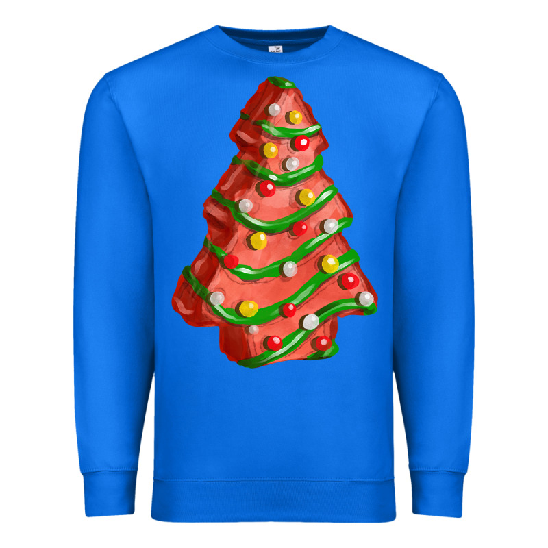 Red Christmas Cake Fa Element Premium Sweatshirt by FaDigitalArtStudio | Teevron