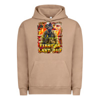 Pigment Burro First In last Out Firefighter Urban Hoodie - LillyAllenDesigns