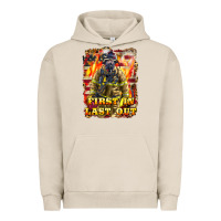 Pigment French Oak First In last Out Firefighter Urban Hoodie - LillyAllenDesigns