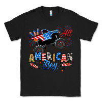 Black fourth of july monster truck all american boy Classic Tee - RanaPortraitStore