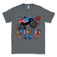Charcoal Heather fourth of july monster truck all american boy Classic Tee - RanaPortraitStore