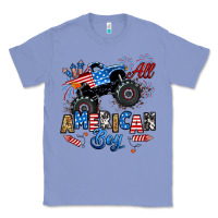 Colony Blue fourth of july monster truck all american boy Classic Tee - RanaPortraitStore