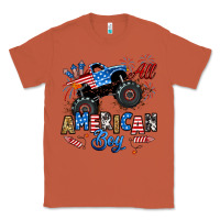 Copper fourth of july monster truck all american boy Classic Tee - RanaPortraitStore