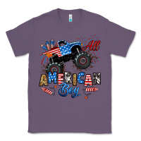 Lavender fourth of july monster truck all american boy Classic Tee - RanaPortraitStore