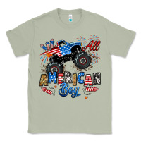 Matcha fourth of july monster truck all american boy Classic Tee - RanaPortraitStore