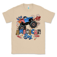 Mushroom fourth of july monster truck all american boy Classic Tee - RanaPortraitStore