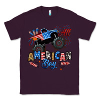 Plum fourth of july monster truck all american boy Classic Tee - RanaPortraitStore