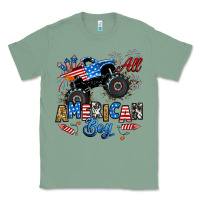 Sage fourth of july monster truck all american boy Classic Tee - RanaPortraitStore