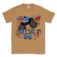 Toasted Coconut fourth of july monster truck all american boy Classic Tee - RanaPortraitStore