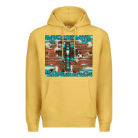 Antique Gold gemstone and cross with cowhide Premium Hoodie - Artiststas