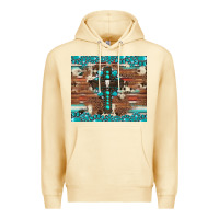 Pina Colada gemstone and cross with cowhide Premium Hoodie - Artiststas