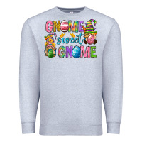 Heather Grey Easter gnome sweet gnome Premium Sweatshirt - Neo Western