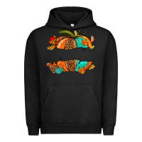 Pigment Black custom pumpkin name Urban Hoodie - NancyCooperArtShop