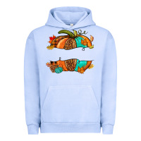 Pigment Grape Ice custom pumpkin name Urban Hoodie - NancyCooperArtShop