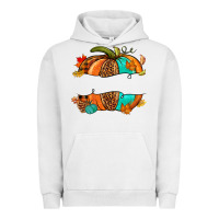 Pigment Lunar Rock custom pumpkin name Urban Hoodie - NancyCooperArtShop