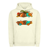 Pigment Pistachio custom pumpkin name Urban Hoodie - NancyCooperArtShop