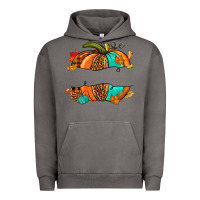 Pigment Tornado custom pumpkin name Urban Hoodie - NancyCooperArtShop