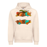 Sandshell custom pumpkin name Urban Hoodie - NancyCooperArtShop