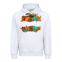 White custom pumpkin name Urban Hoodie - NancyCooperArtShop