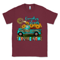 Burgundy country roads take me home Classic Tee - RanaPortraitStore