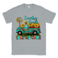 Heather Grey country roads take me home Classic Tee - RanaPortraitStore