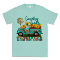 Seafoam country roads take me home Classic Tee - RanaPortraitStore