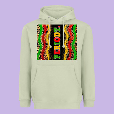 Juneteenth Periodt Heavyweight Hoodie Designed By Zillion Design Studio