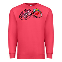 Cardinal autism mom 1 Premium Sweatshirt - SublimationCraftShop