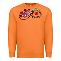 Carrot autism mom 1 Premium Sweatshirt - SublimationCraftShop