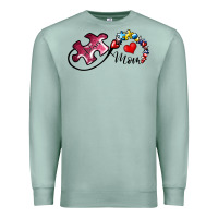 Seafoam autism mom 1 Premium Sweatshirt - SublimationCraftShop