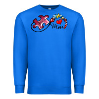 True Royal autism mom 1 Premium Sweatshirt - SublimationCraftShop