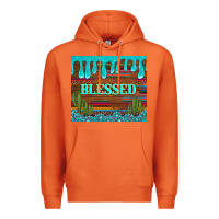 Carrot blessed annd cactus with gemstone tumbler Premium Hoodie - Artiststas