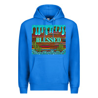 True Royal blessed annd cactus with gemstone tumbler Premium Hoodie - Artiststas