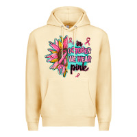 Pina Colada sunflower in october we wear pink Premium Hoodie - AdoDesignShop