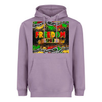 Lavender juneteenth freedom 1865 Heavyweight Hoodie - Zillion Design Studio