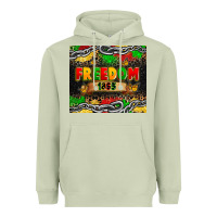 Matcha juneteenth freedom 1865 Heavyweight Hoodie - Zillion Design Studio