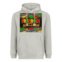 Moon Dust juneteenth freedom 1865 Heavyweight Hoodie - Zillion Design Studio