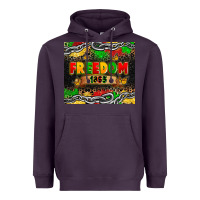 Plum juneteenth freedom 1865 Heavyweight Hoodie - Zillion Design Studio